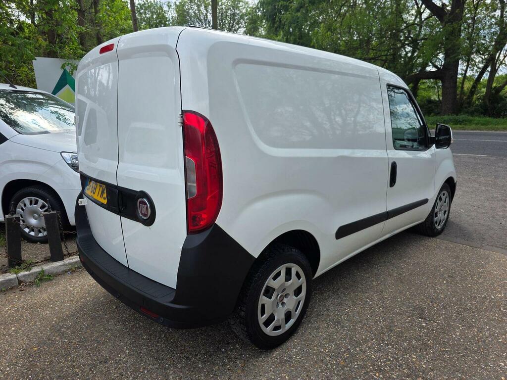 Fiat Doblo Panel Van 1.6 Multijetii Sx L1 H1 Euro 6 2018 White #3