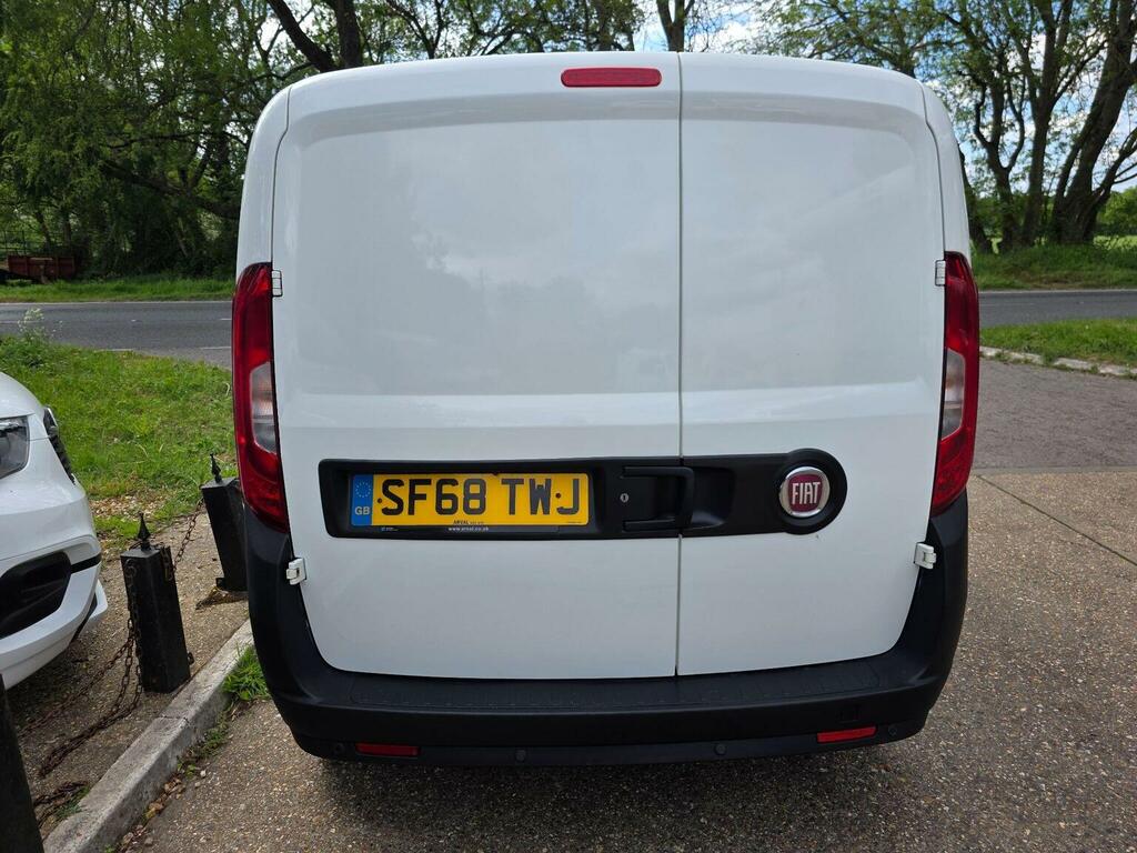Fiat Doblo Panel Van 1.6 Multijetii Sx L1 H1 Euro 6 2018 White #4