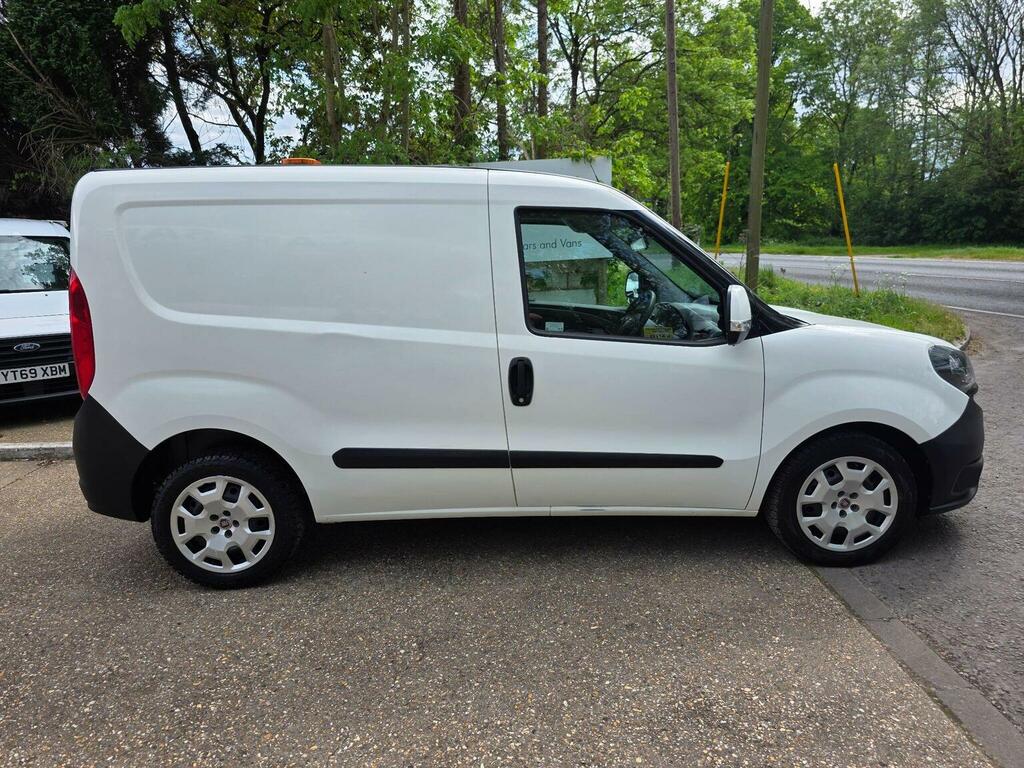 Fiat Doblo Panel Van 1.6 Multijetii Sx L1 H1 Euro 6 2018 White #2