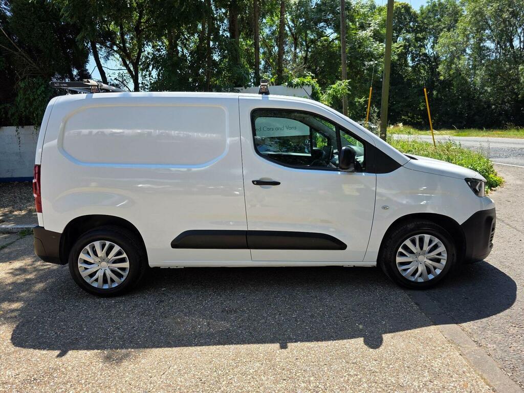 Peugeot Partner Panel Van 1.5 Bluehdi 1000 Professional Standard P White #2