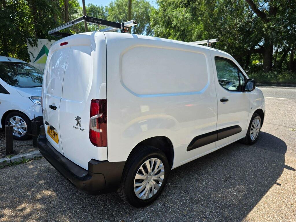 Peugeot Partner Panel Van 1.5 Bluehdi 1000 Professional Standard P White #3