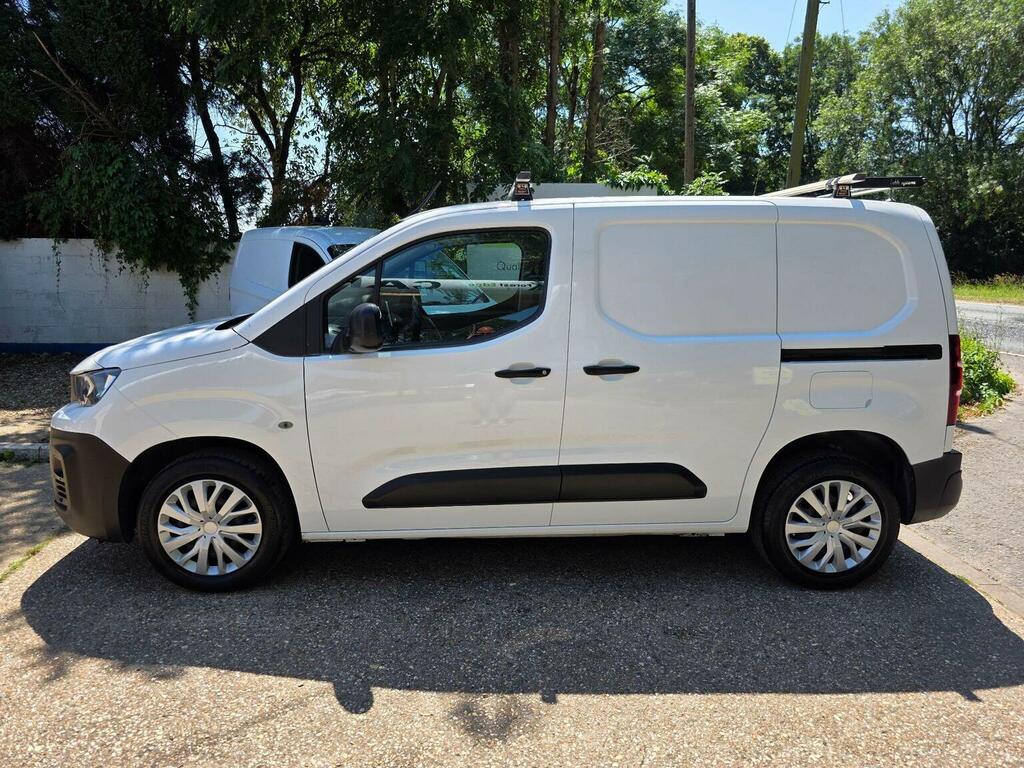 Peugeot Partner Panel Van 1.5 Bluehdi 1000 Professional Standard P White #6