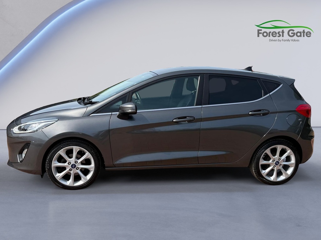 Ford Fiesta 1.0T Ecoboost Mhev Titanium X Hatchback YP21HJA Grey #4
