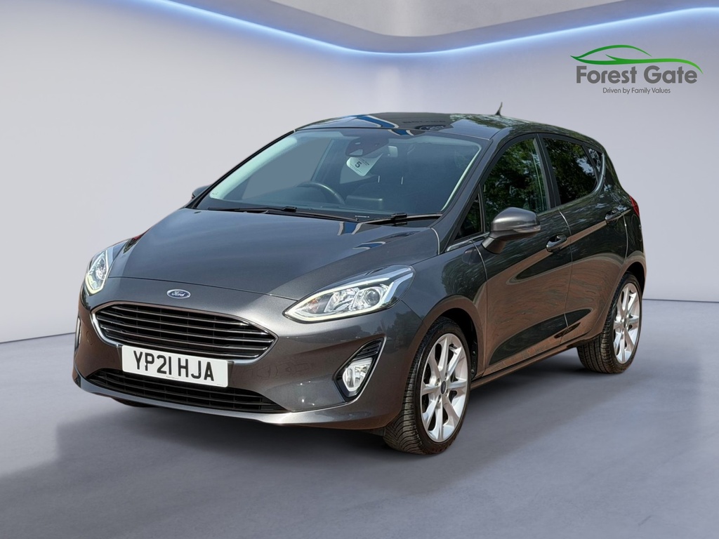 Ford Fiesta 1.0T Ecoboost Mhev Titanium X Hatchback YP21HJA Grey #3