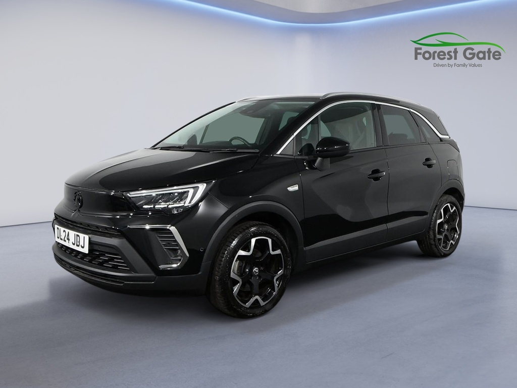 Vauxhall Crossland 1.2 Turbo Ultimate Suv Euro 6 Ss DL24JDJ Black #3