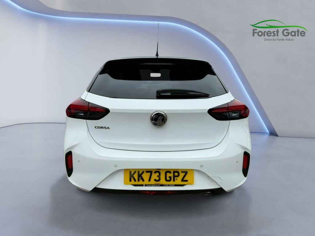 Vauxhall Corsa 1.2 Turbo Ultimate Hatchback Eur KK73GPZ White #6