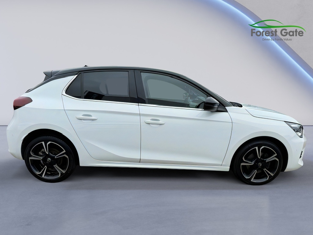 Vauxhall Corsa 1.2 Turbo Ultimate Hatchback Eur KK73GPZ White #6