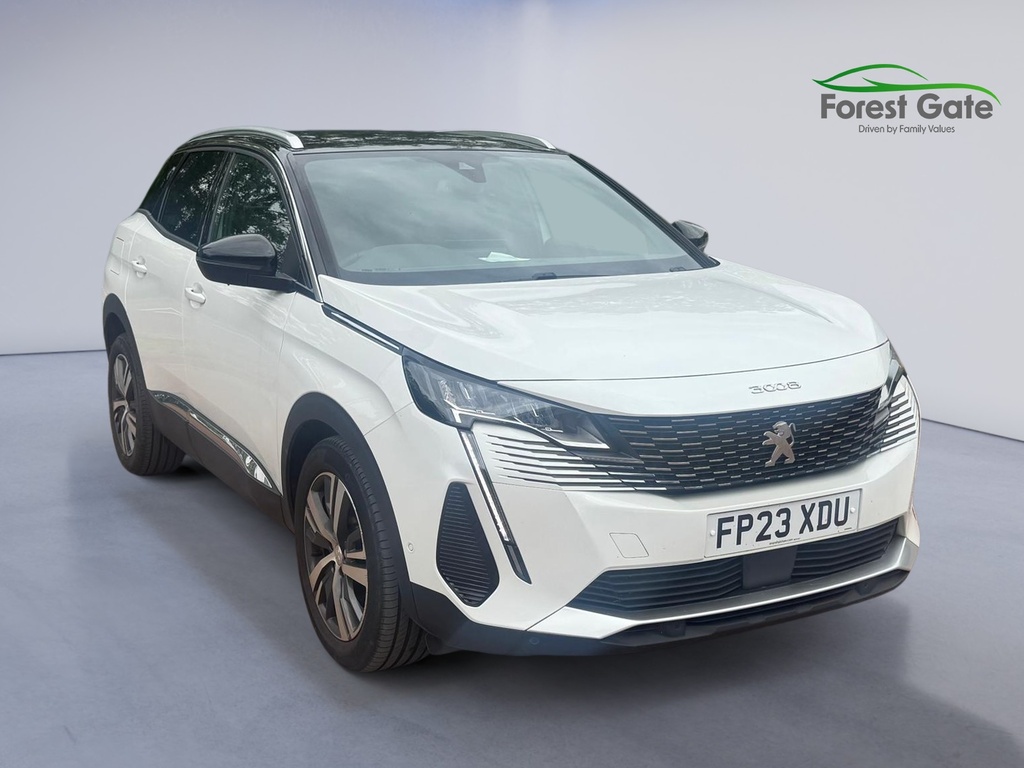 Peugeot 3008 1.2 Puretech Allure Premium Suv Eat E White