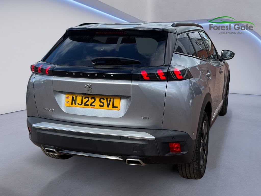 Peugeot 2008 1.2 Puretech Gt Premium Suv Eat Euro 6 Grey #6