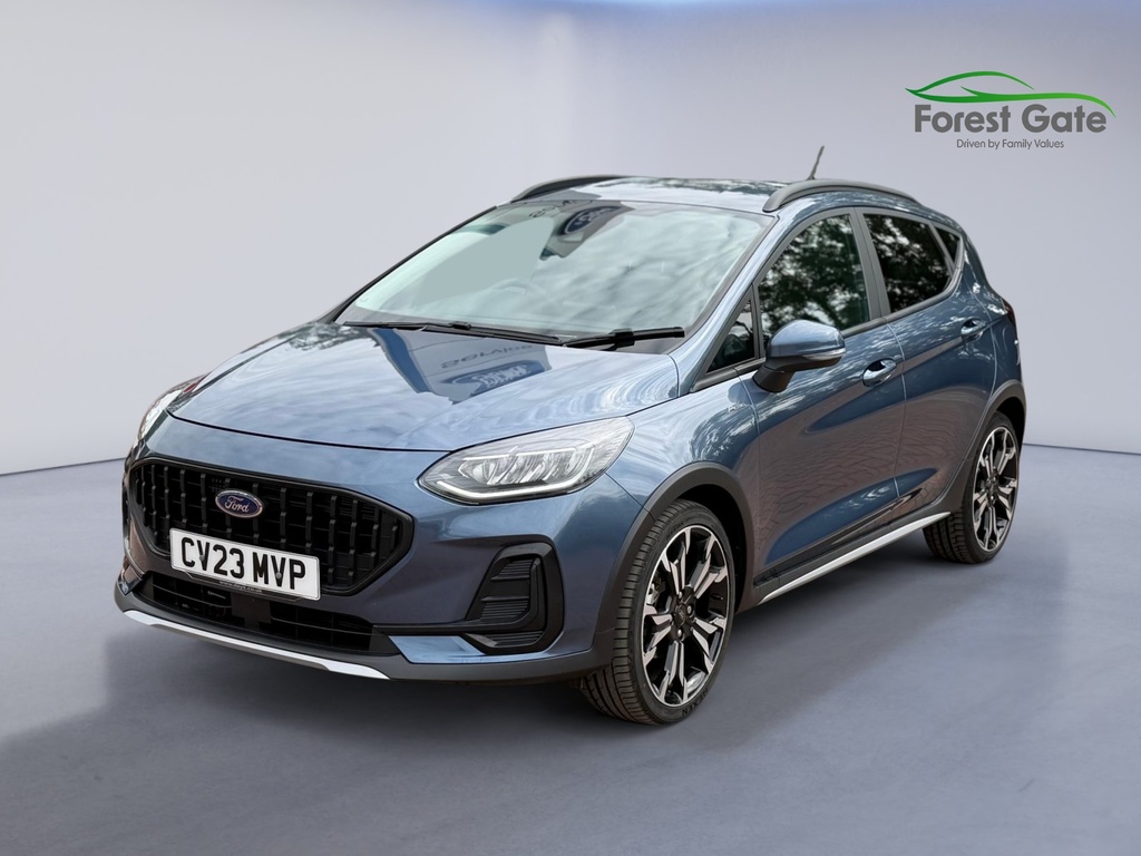 Ford Fiesta 1.0T Ecoboost Mhev Active X Edition Hatchback CV23MVP Blue #3