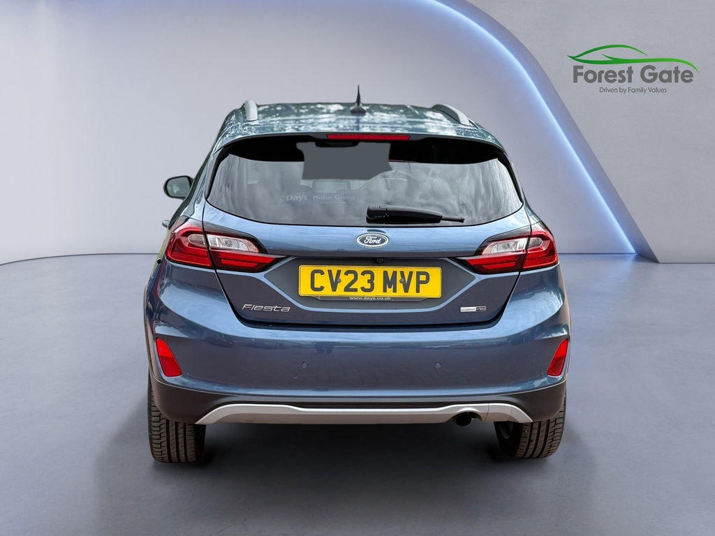 Ford Fiesta 1.0T Ecoboost Mhev Active X Edition Hatchback CV23MVP Blue #6