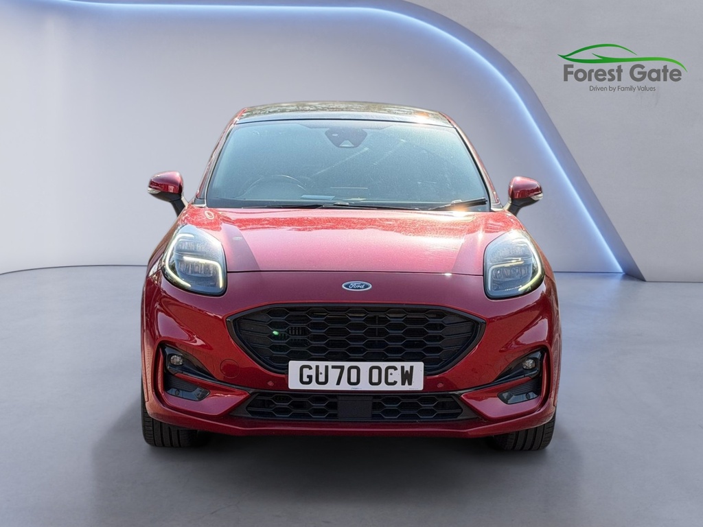 Ford Puma 1.0T Ecoboost Mhev St-line X First Edition Plus Su GU70OCW Red #2