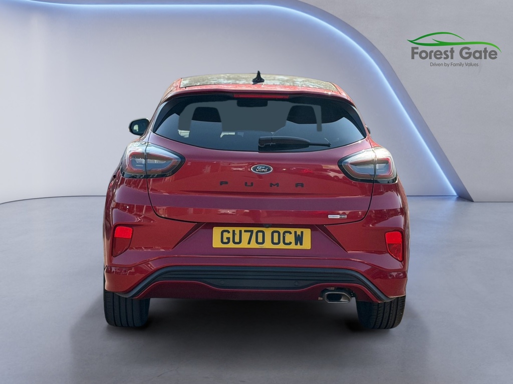 Ford Puma 1.0T Ecoboost Mhev St-line X First Edition Plus Su GU70OCW Red #6