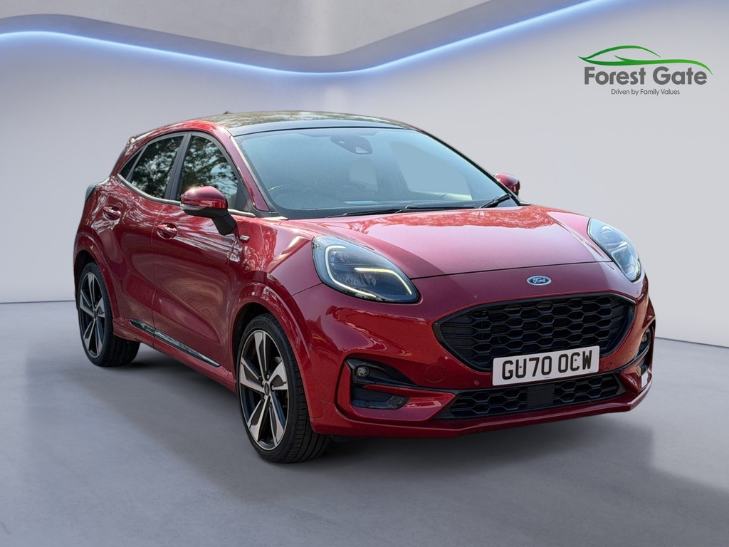 Ford Puma 1.0T Ecoboost Mhev St-line X First Edition Plus Su Red