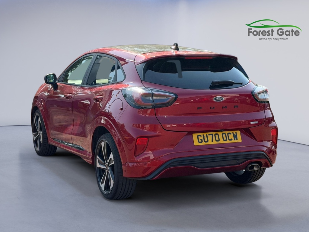 Ford Puma 1.0T Ecoboost Mhev St-line X First Edition Plus Su GU70OCW Red #5