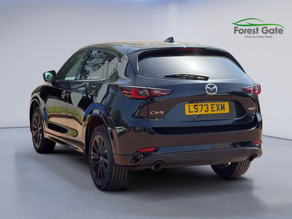 Mazda CX-5 2.0 E-skyactiv G Mhev Homura Suv Black #5