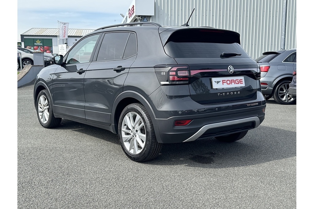 Volkswagen T-Cross 1.0 Tsi Se 95 Ps U14216 Ulez YC20VNG Grey #6