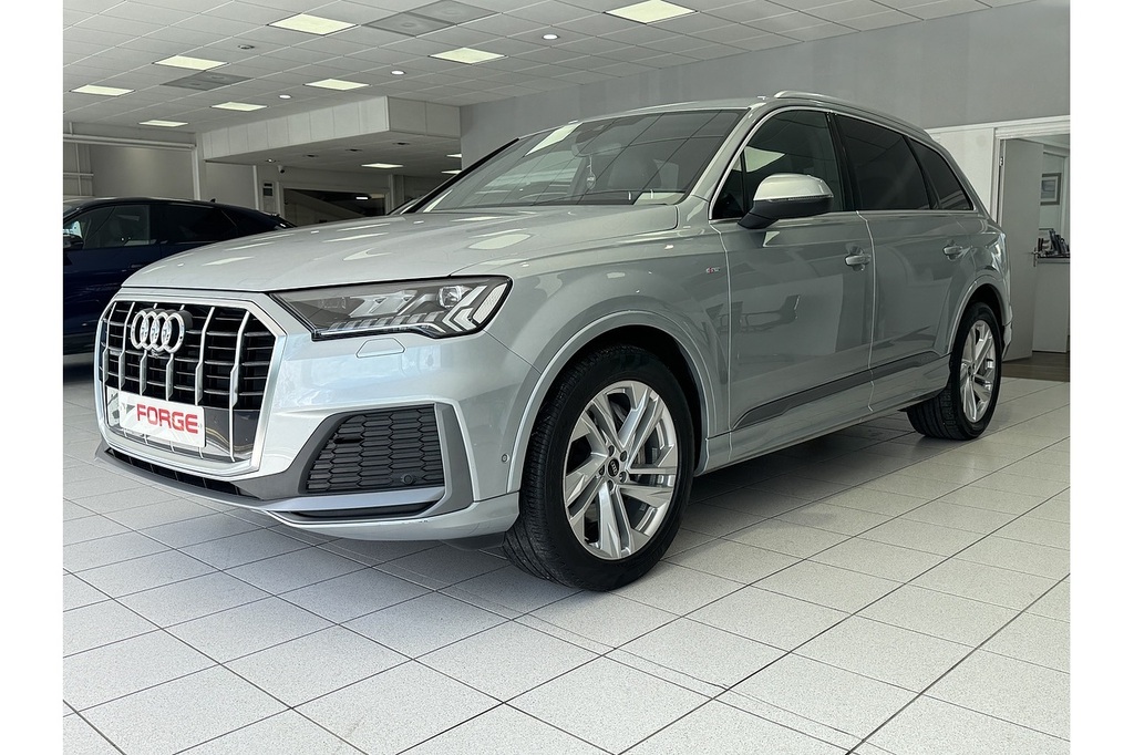 Audi Q7 3.0 Tdi V6 45 S Line Quattro 231 Ps U142 BL23OYZ Silver #3