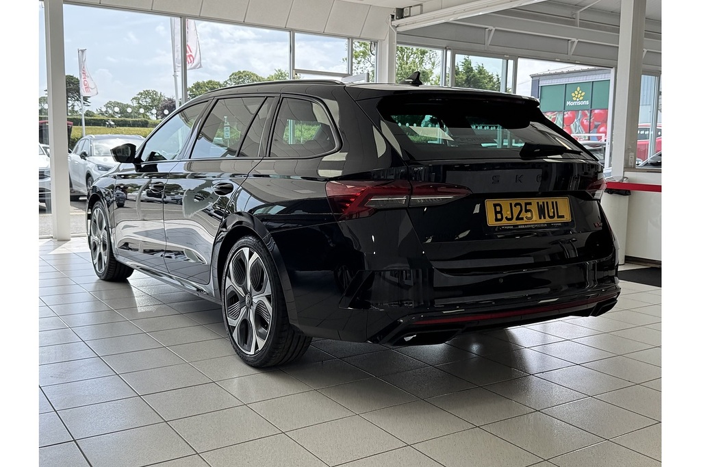 Skoda Octavia 2.0 Tsi Vrs Estate Dsg 265 Ps U14301 Ulez BJ25WUL Black #6