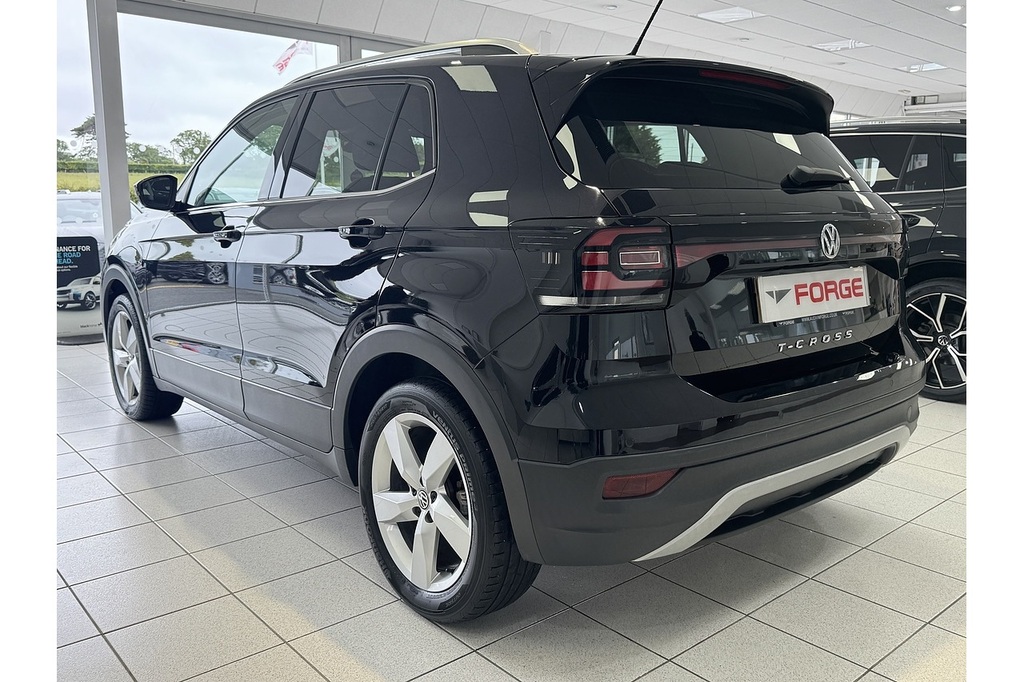 Volkswagen T-Cross Tsi Sel Dsg 115 Ps U14238 Ulez Black #6