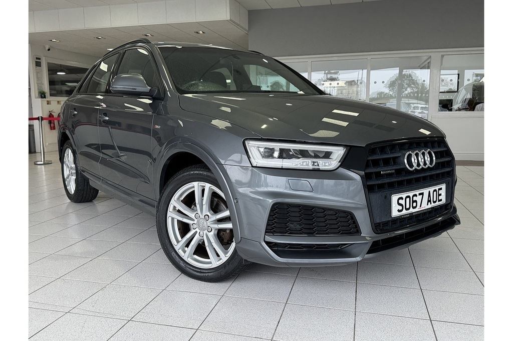 Audi Q3 Tfsi S Line Edition U14275 Ulez SO67AOE Grey