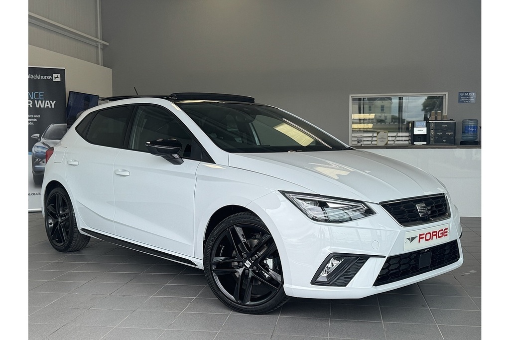 Seat Ibiza 1.0 Tsi Fr Black Edition Dsg 115 Ps U14315 White