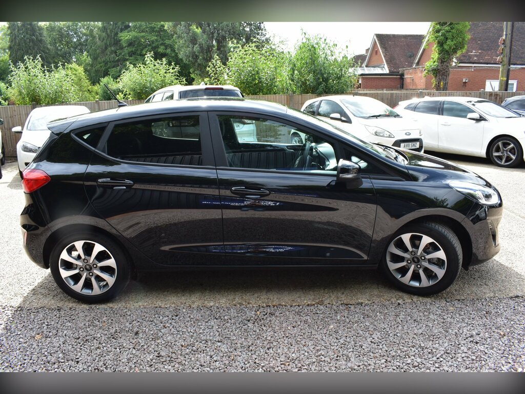 Ford Fiesta 1.1 Ti-vct Trend Hatchback Euro EK69VAX Black #2