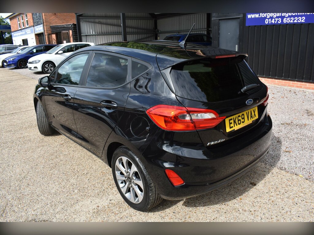 Ford Fiesta 1.1 Ti-vct Trend Hatchback Euro EK69VAX Black #6