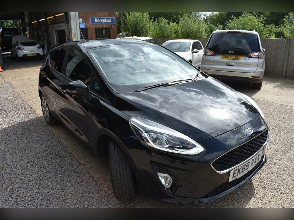 Ford Fiesta 1.1 Ti-vct Trend Hatchback Euro EK69VAX Black #3