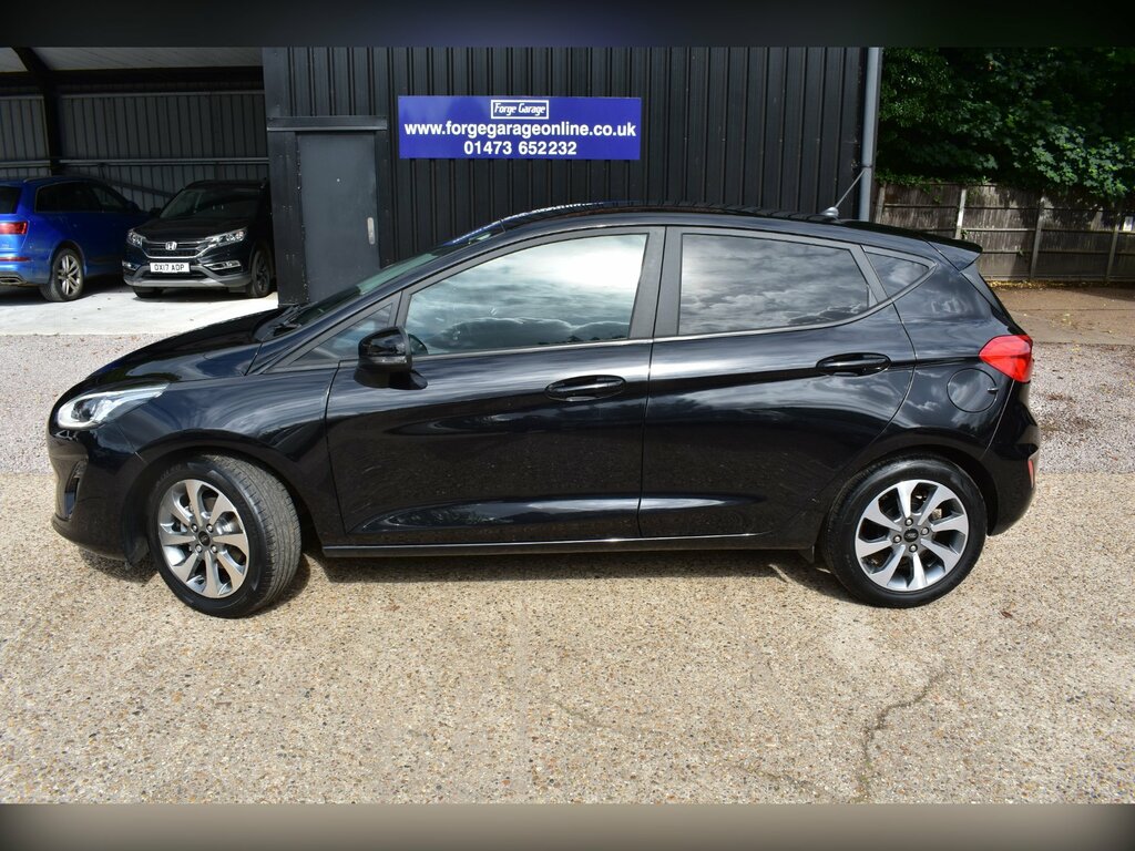 Ford Fiesta 1.1 Ti-vct Trend Hatchback Euro EK69VAX Black #5