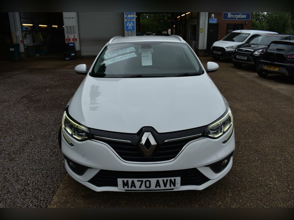 Renault Megane 1.5 Blue Dci Play Sport Tourer E White #4