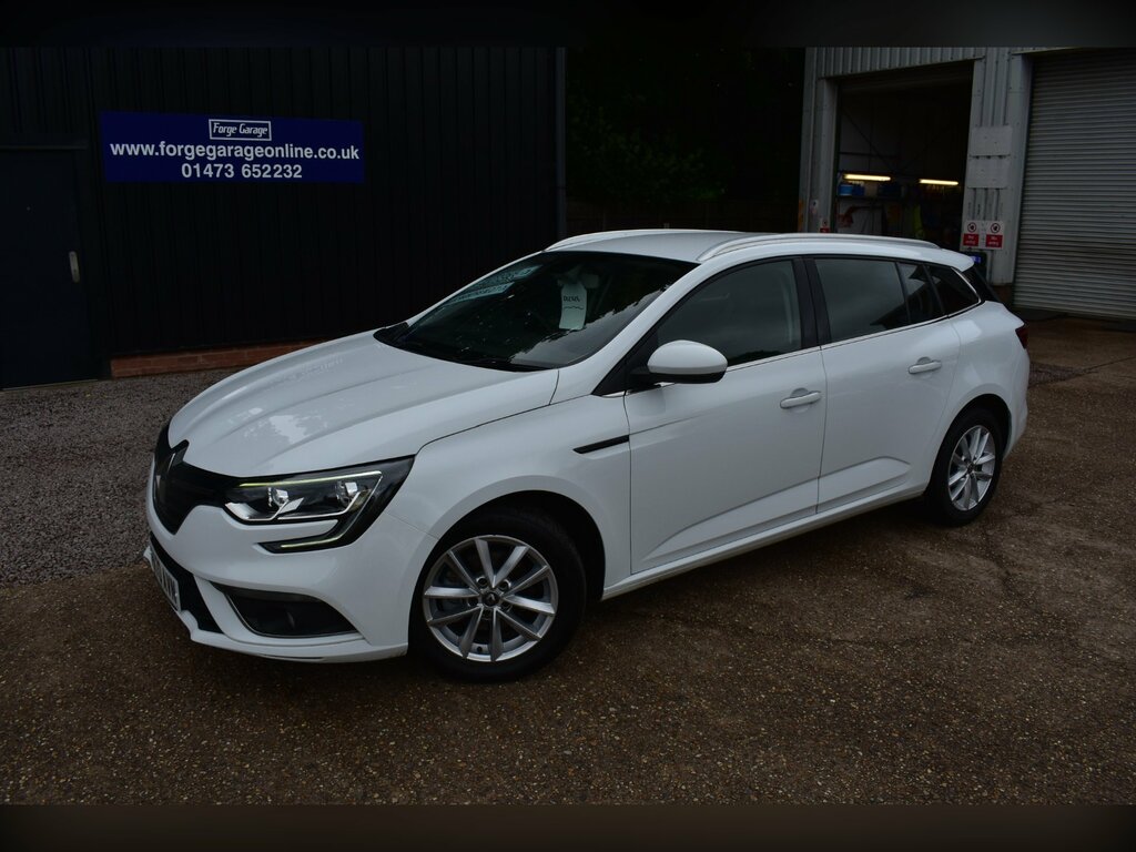 Renault Megane 1.5 Blue Dci Play Sport Tourer E White #5