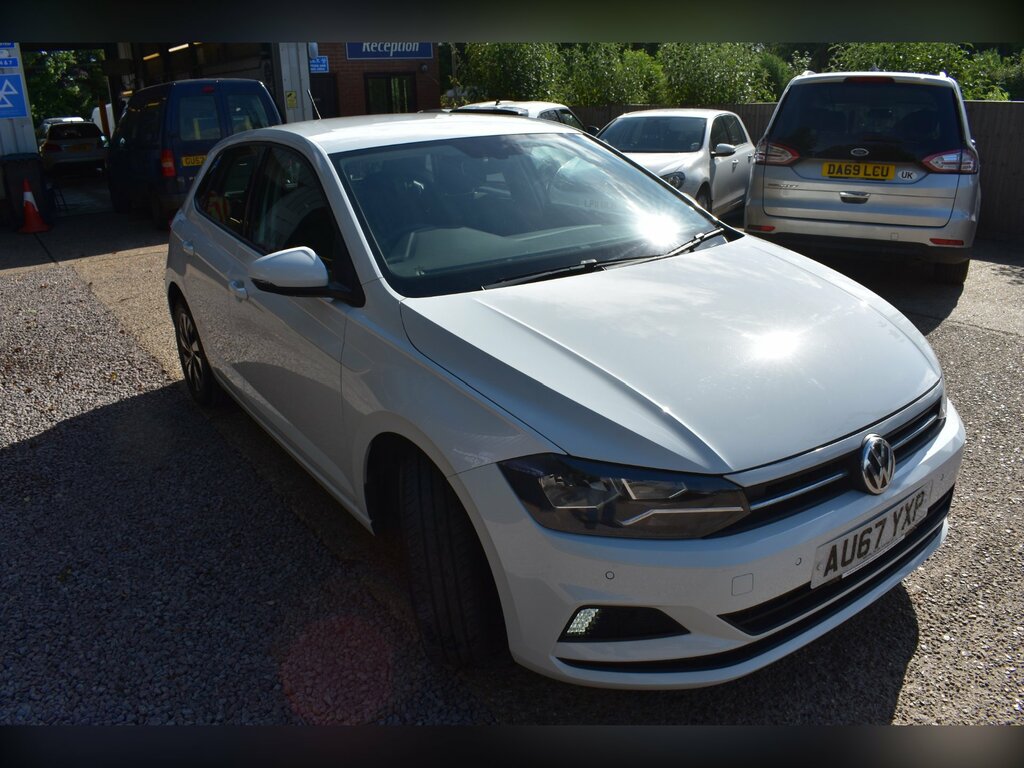 Volkswagen Polo 1.0 Tsi Se Hatchback Euro 6 Ss White #3