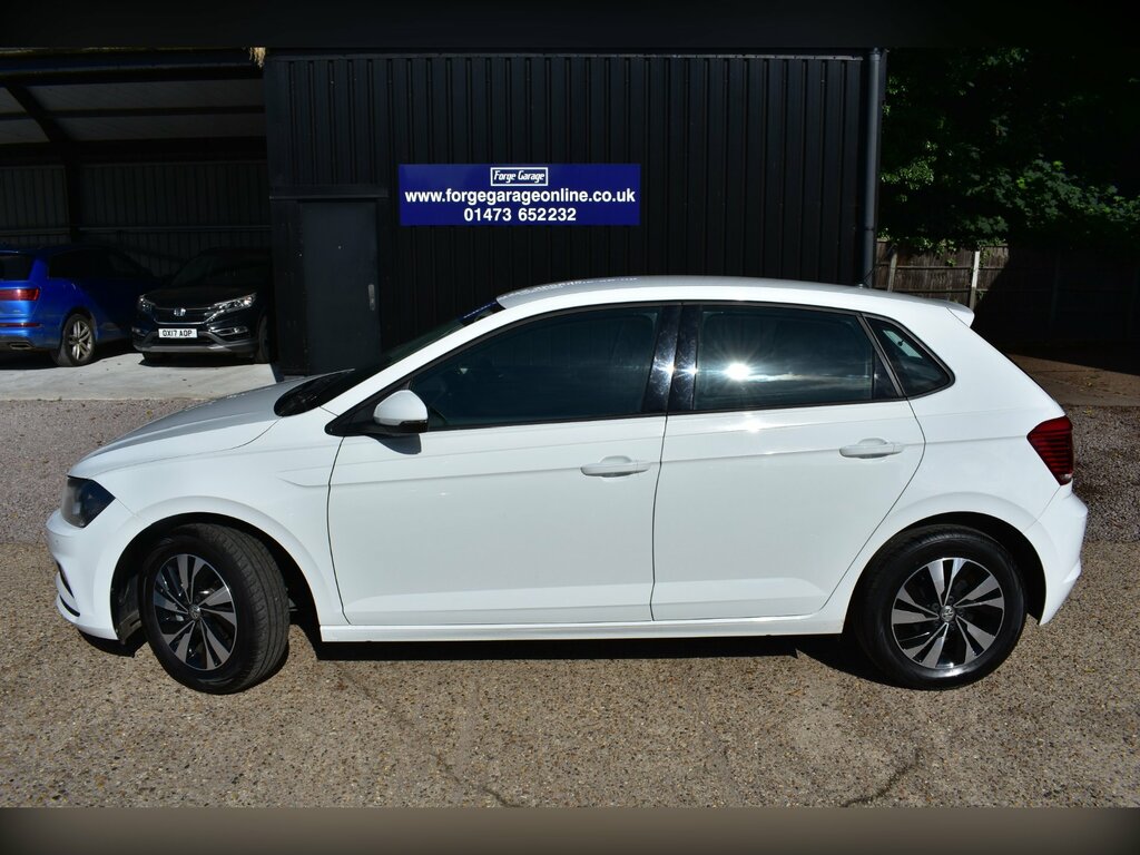 Volkswagen Polo 1.0 Tsi Se Hatchback Euro 6 Ss White #6