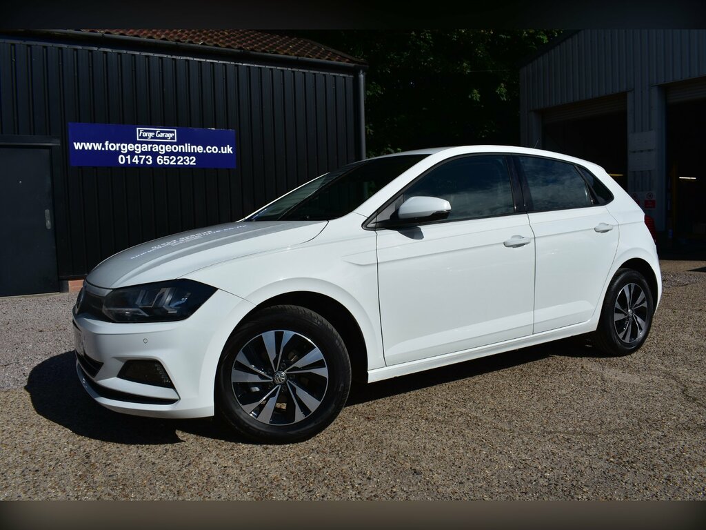 Volkswagen Polo 1.0 Tsi Se Hatchback Euro 6 Ss White
