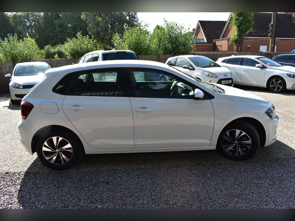 Volkswagen Polo 1.0 Tsi Se Hatchback Euro 6 Ss White #2