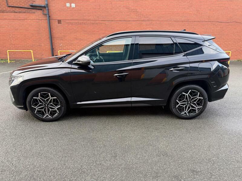 Hyundai Tucson 1.6-h-t-gdi-n-line-auto-euro-6-ss-5dr BJ72CZZ Black #6
