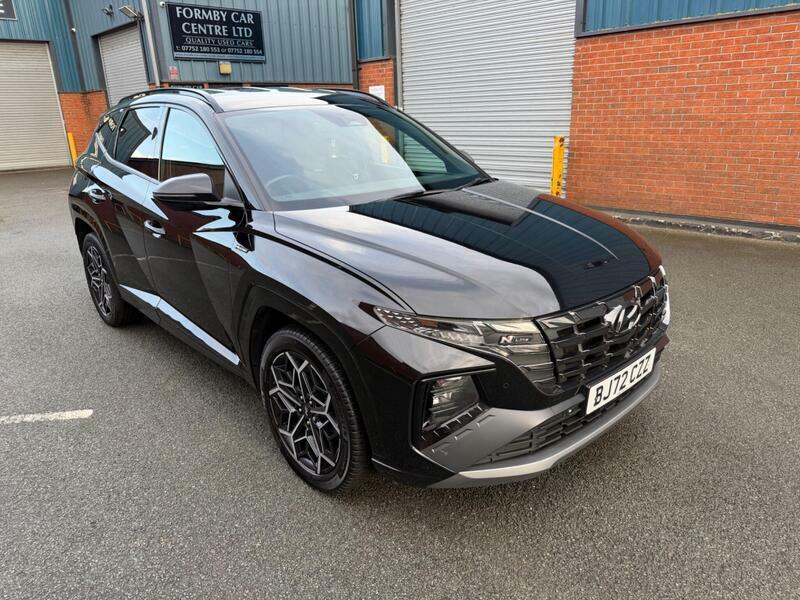 Hyundai Tucson 1.6-h-t-gdi-n-line-auto-euro-6-ss-5dr Black