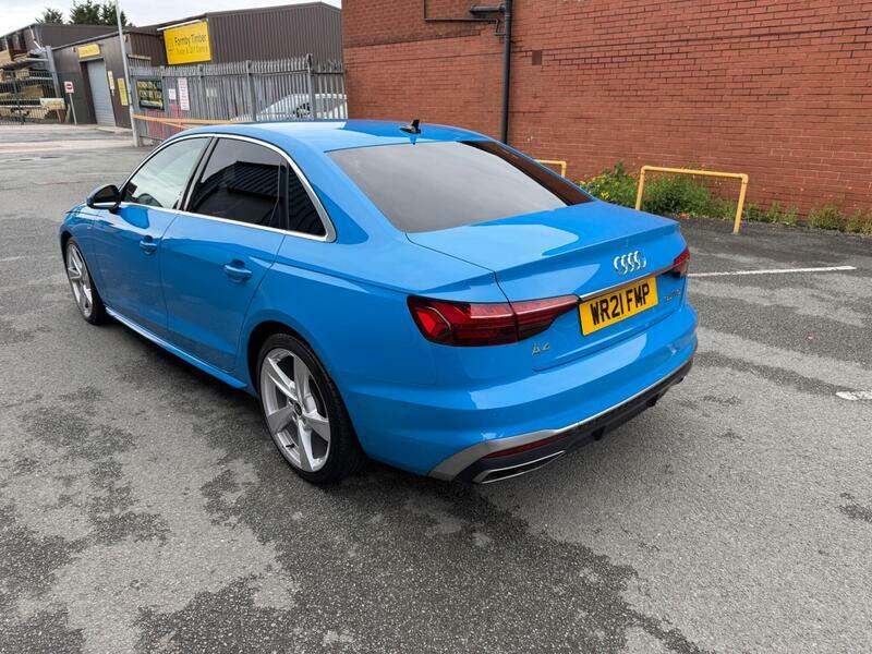 Audi A4 2.0-Tfsi-35-s-line-s-tronic-euro-6-ss-4dr WR21FMP Blue #5