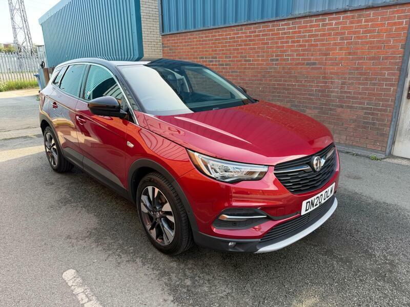 Vauxhall Grandland X 1.5-Turbo-d-griffin-euro-6-ss-5dr Red