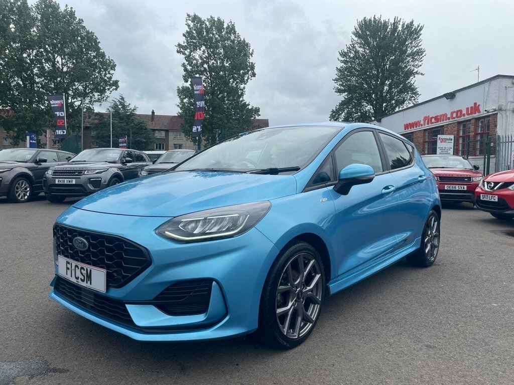 Ford Fiesta 1L St-line MM71KCK Blue #3