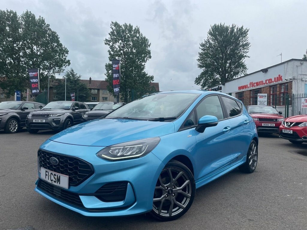 Ford Fiesta 1L St-line Blue