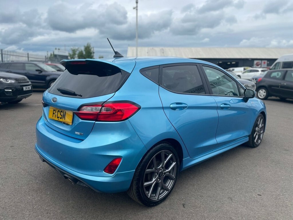 Ford Fiesta 1L St-line MM71KCK Blue #4