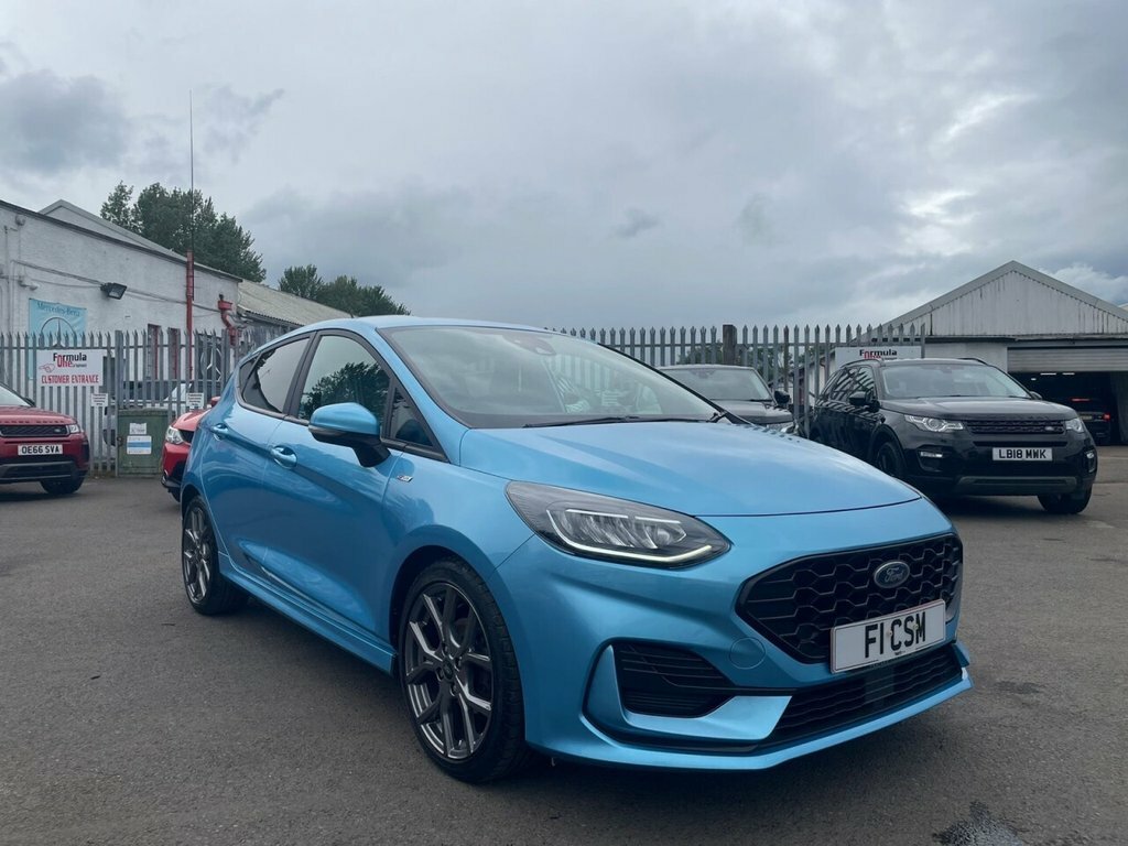 Ford Fiesta 1L St-line MM71KCK Blue #2