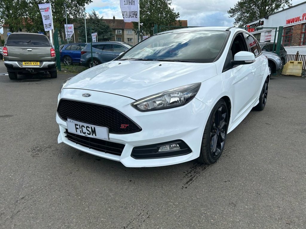 Ford Focus 2L St-tdci White #3
