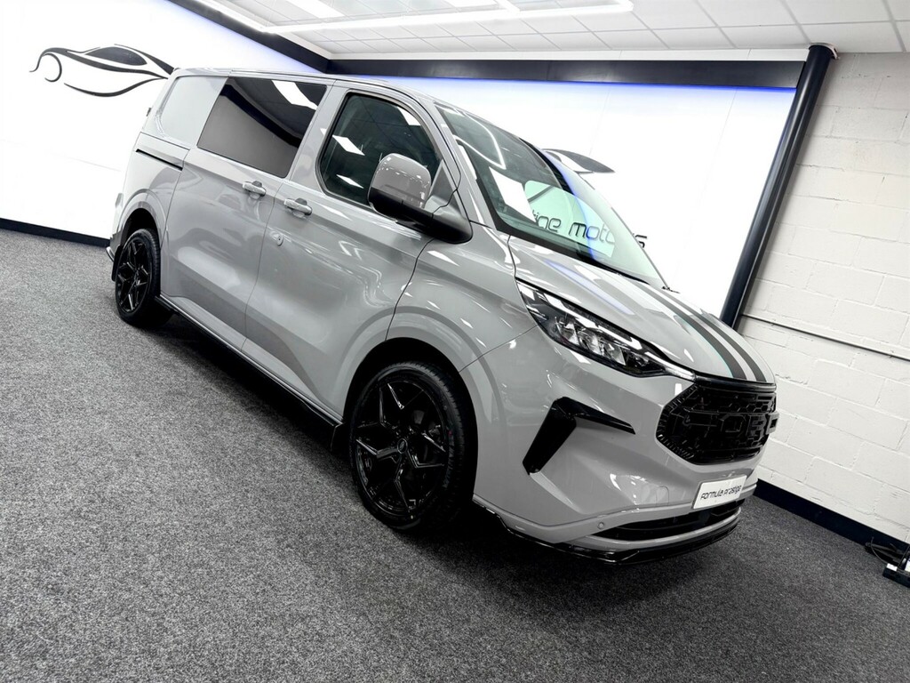 Ford Transit Custom 320 Ecoblue Sport 170 Bhp L2 Lwb Grey Matte Grey #1