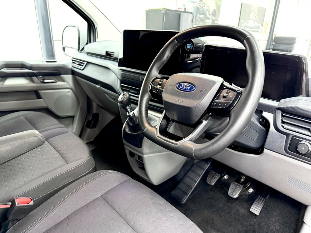 Ford Transit Custom 320 Ecoblue Sport 170 Bhp L2 Lwb Grey Matte Grey #4