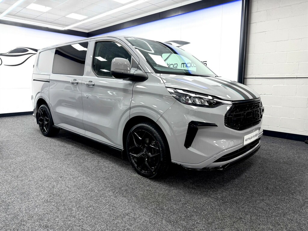 Ford Transit Custom 320 Ecoblue Sport 170 Bhp L2 Lwb Grey Matte Grey #8