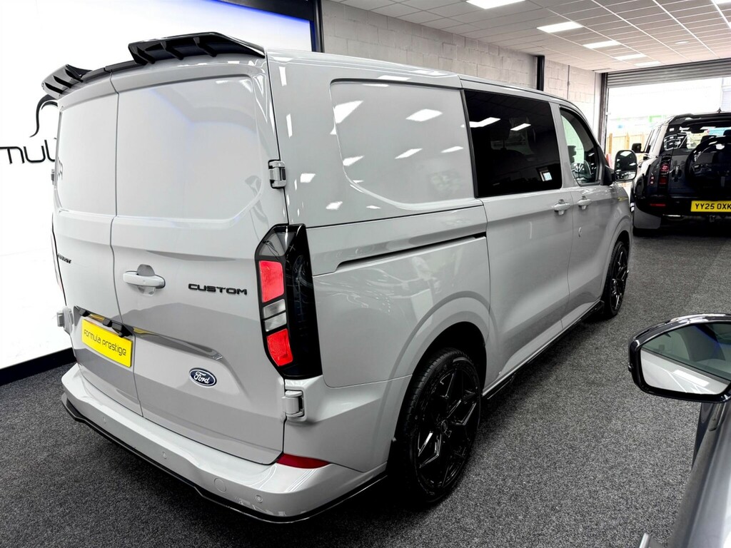 Ford Transit Custom 320 Ecoblue Sport 170 Bhp L2 Lwb Grey Matte Grey #17