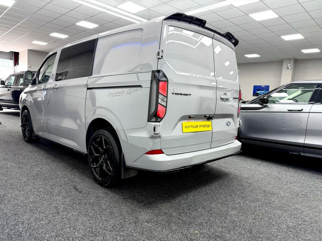Ford Transit Custom 320 Ecoblue Sport 170 Bhp L2 Lwb Grey Matte Grey #3